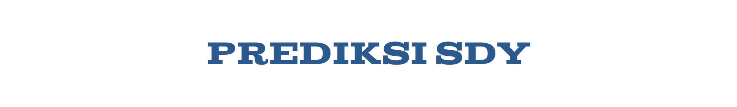 Prediksi SDY